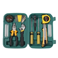 CREST 綠色工具套組 16 件家用工具, 1套, 16種