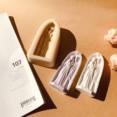 AngleThing 1格耶穌造型矽膠模具, 單色