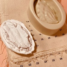 鮑魚2號矽膠模具, 單一顏色