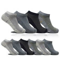 Arnold Palmer 男款條紋運動襪 AP5707 10雙, 隨機出貨