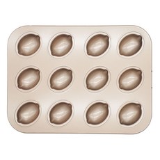 新一家庭烘焙超市 檸檬蛋糕12格烤盤, 1個