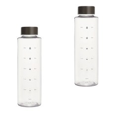 SSUEIM 補水幫手 Tritan 水瓶 2入, 白色, 1L, 2個