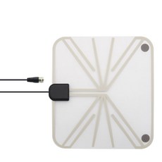 컴스 디지털 TV 실내용 반투명 안테나 수신기, kdongmall 정성배송모니터, ID627, 1개