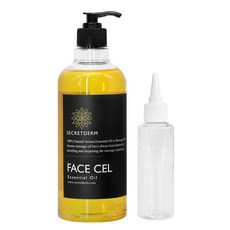 SECRET DERM 香氛身體及臉部按摩油 肉桂香+按壓頭 隨機出貨+分裝空瓶 100ml, 1組