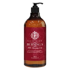 SECRETDERM 燃燒S PPC按摩油, 500ml, 1個