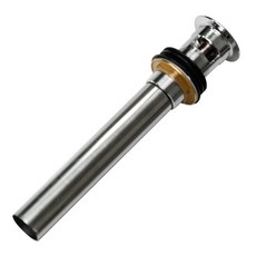 洗臉盆排水管配件 O型環彈跳式排水塞 分離式 A-06, 1個