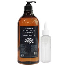 SECRETDERM Aroma Aroma 舒緩按摩油 薄荷香 + 壓頭 + 空瓶 100ml, 1L, 1組