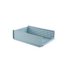 Everhouse 現代滑動可堆疊生活箱 S, 藍色, 1入