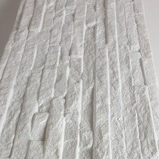 CCUMI 裝飾性瓷磚貼邊石小 58 x 20cm, 白色, 30個