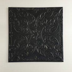 꾸미타일 접착식 폼타일 28 x 28 cm CT-08 SE, 블랙, 40개