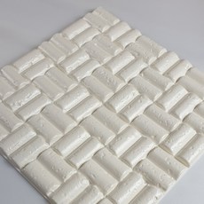 CCUMI 裝飾性泡沫瓷磚 29 x 29 厘米 CT-03, 30入, 象牙白