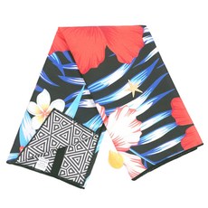 스타 파라다이스 섬머 비치 타올 160 x 80 cm, 트로피칼 플라워, 1개