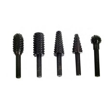 목공예 로타리바 목재 홈파기 날 5종 세트, 1세트