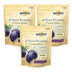 썬스위트 드누아르 건프룬, 227g, 3개