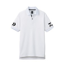 DAIWA 超級釣魚釣魚衫 DE-7906, 白+黑