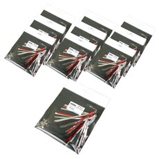 KIWRA 夜光章魚魚餌 紅色 2入, 10個