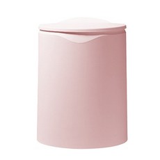 러브트리스 심플 디자인 원터치 휴지통 12L, 핑크