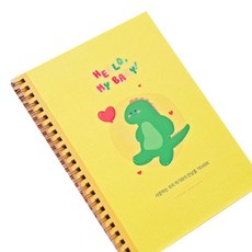 Jmilk 寶寶成長紀錄本, 黃色+綠色, 1個