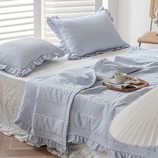 순잠 여름 차렵이불, 블루