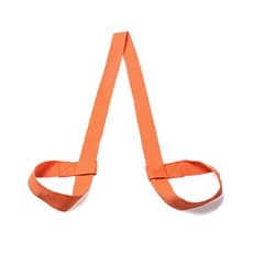 오늘의요가 요가매트 스트랩, 오렌지, 1개