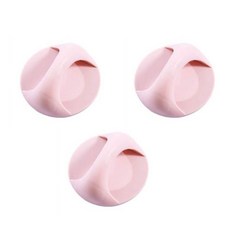 多用途黏貼式萬能把手 粉紅色, 3個, 粉紅色+粉紅色+粉紅色