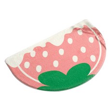 可愛半月形門墊 S, 粉紅色, 1個