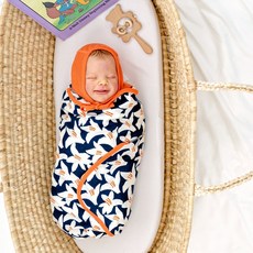 ROTOTO bebe 幼童印花包巾