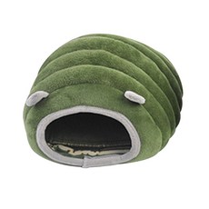 마켓A 반려동물 푹신한 애벌레 하우스 TYPE1, 그린, 1개