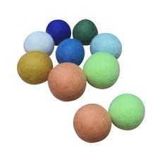 寵物狗貓咪羊羊貓球玩具 3cm, 隨機發貨, 10個