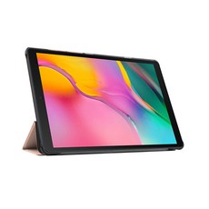 Dalmoa 三段式可立書本式平板電腦保護套, 玫瑰金