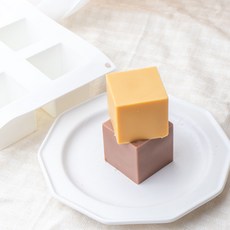 앵글띵 각진 빅 정사각 큐브 몰드 8구