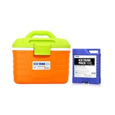 KOMAX 冰罐10L+裝1L套組, 橙色/78(30)