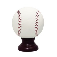 NINE 素色標誌球白色大號+台座, 單品, 1套