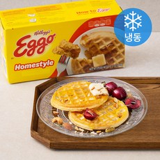 에고 홈스타일 와플 (냉동), 349g, 1개입, 1팩