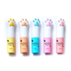 Mataba 金盞花保濕貓掌護唇膏DIY材料組 5支, 檸檬+柳丁EO, 1組