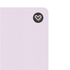 러브휴잇 듀러블 요가매트, 파우더베리, 1개