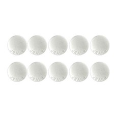 DIY腰圍調節修補用A款鈕扣 17mm, 褲子3啞光銀色, 10個