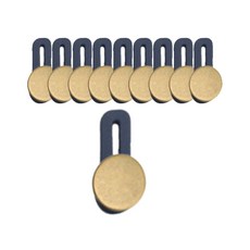 수선용 단추 B타입 밴드형, 브론즈, 10개