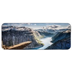 OnlyOne 圖像長桌墊 MP-E80, 溪谷, 1個