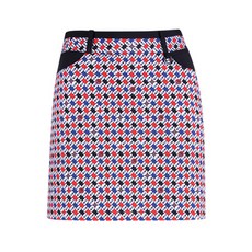 Luxgolf 女式花紋尖裙褲裙褲 YD1M111