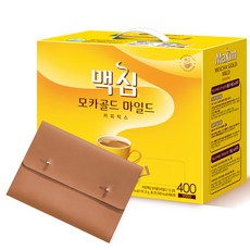 맥심 모카골드 마일드 커피믹스 400p + 오피스 오거나이저 랜덤발송 세트, 1세트, 12g, 400개입