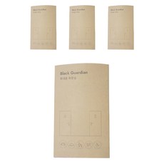 Black Guardian 長途旅遊應急方便尿袋, 4個, 混合顏色