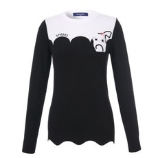 SPARKS Golf Disney 女士圓形針織 T恤 SL1LKT001