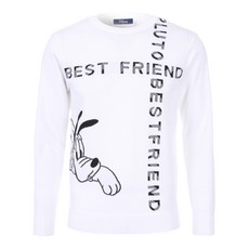 迪士尼高爾夫男士圓形針織 T恤 DL1MKT003