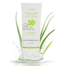 Deylangs 蘆薈3效護理防曬乳 SPF50+ PA+++, 80ml, 1入