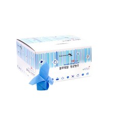 BLUE WHALE 洗碗布 藍色, 50張, 1個