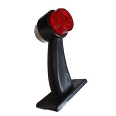 LED 24V 토끼등 SL-10 대형 적 백 운전석 캠핑카액세서리, 1개