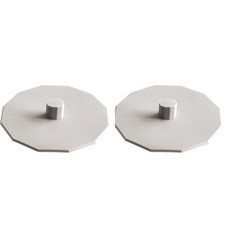 리파인드바이미앤주 마카롱 머그잔 뚜껑, 아이보리, 2개