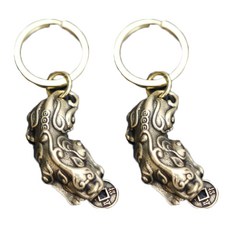 古晉島貔貅鑰匙圈 2入