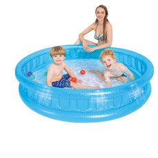 SunClub 馬賽克圓形泳池155, 藍色